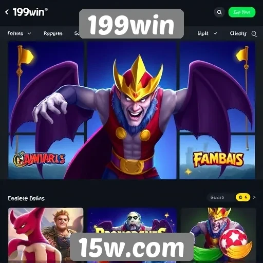 Estudo sobre a variedade de jogos na plataforma 199win